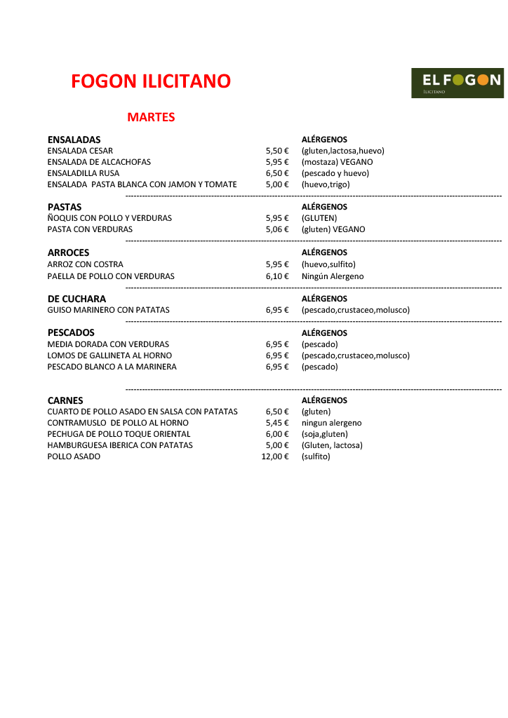 MARTES 5 SV